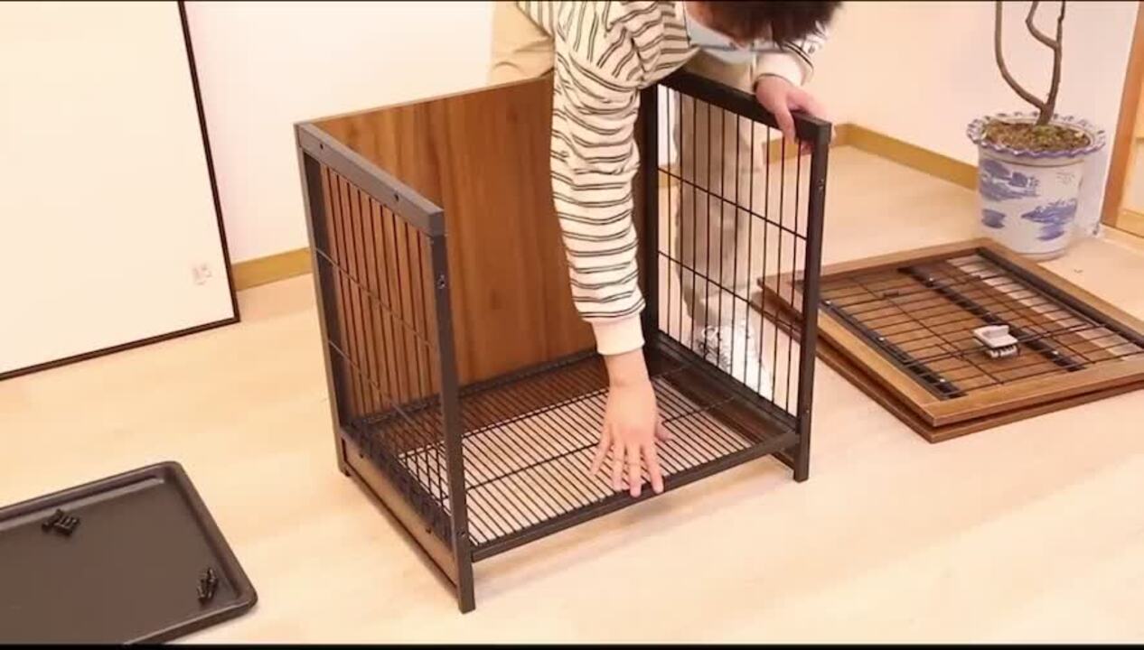 楽天市場】犬 ケージ 小型犬 室内 おしゃれ 家具調 ペットケージ
