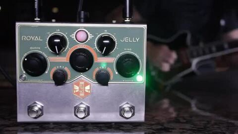 ギター Beetronics  Jelly Royal Jelly Fuzz/OD Blender • Royal Series – Beetronics