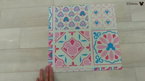 楽天市場】吸着タイル 吸着マット ディズニー 柄 大判 45cm角