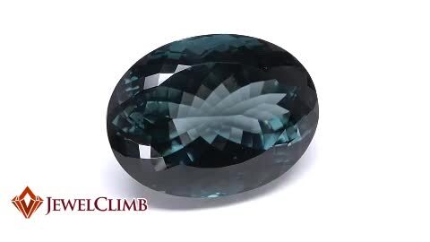 最安値 PTロンドンブルートパーズ 大粒17.582ct ミニ鑑付 11号強 レディース