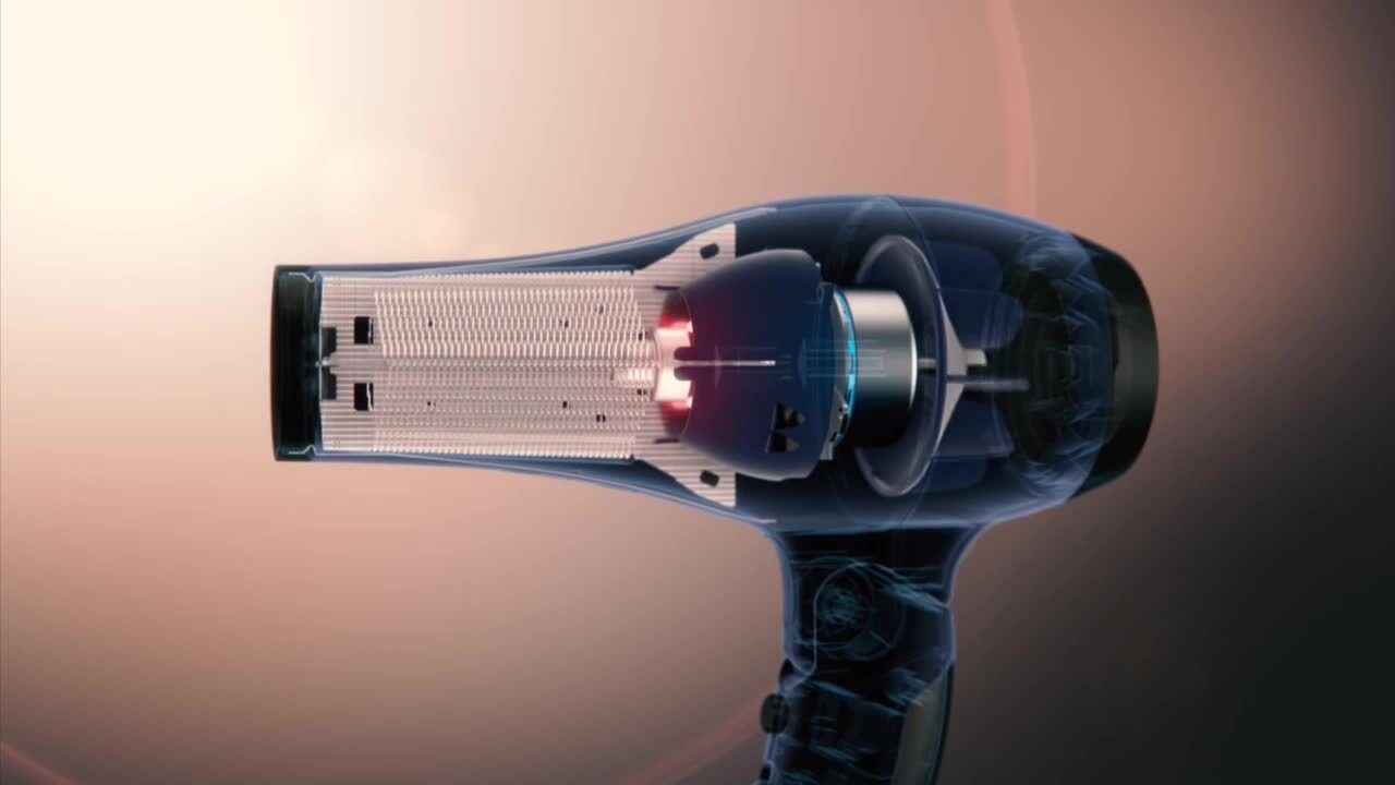 ドライヤー 電磁波低減 ヘアケアドライヤー（ホワイト） | 暖房機/生活家電