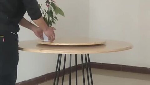 楽天市場】回転テーブル 70cm ターンテーブル ダイニングテーブル用 