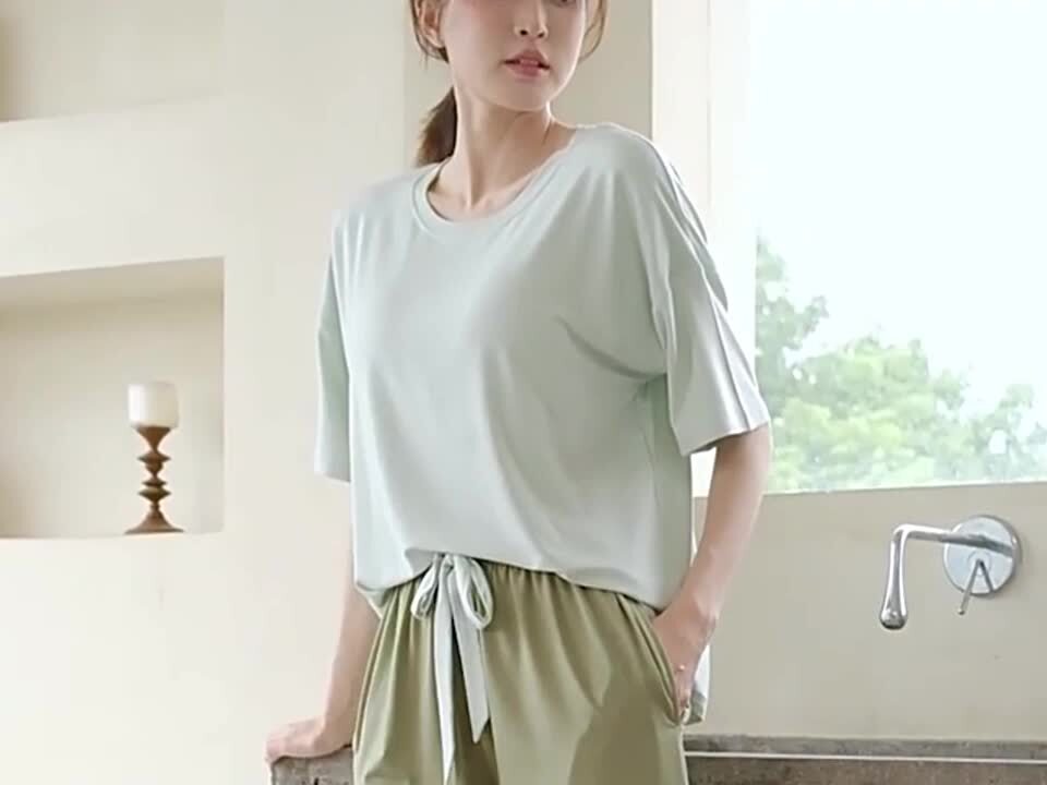 SPAO ガナディ 半袖 パジャマ(CREAM) SPAO ガナディ 半袖 パジャマ(CREAM) SPAO(スパオ) ルームウェア
