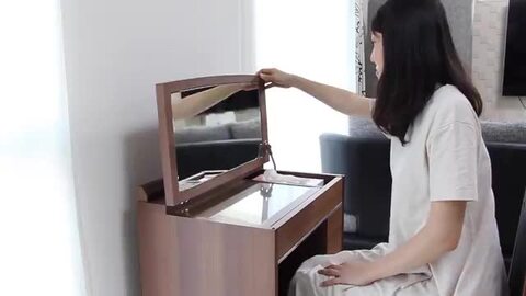 みき　丸藤家具ドレッサー　パソコン台椅子付き送料込み 楽天市場】丸藤 ドレッサーの通販