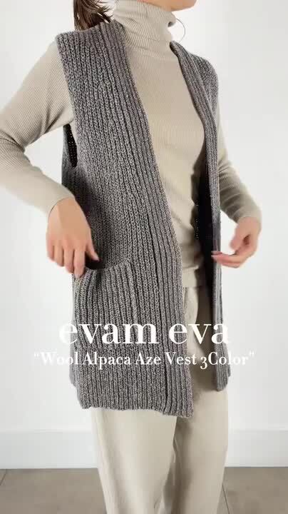 未使用タグ付 2024SS エヴァムエヴァ コイルヤーン カーディガン ゆったり evam eva エヴァムエヴァ コイルヤーンカーディガン E241K135