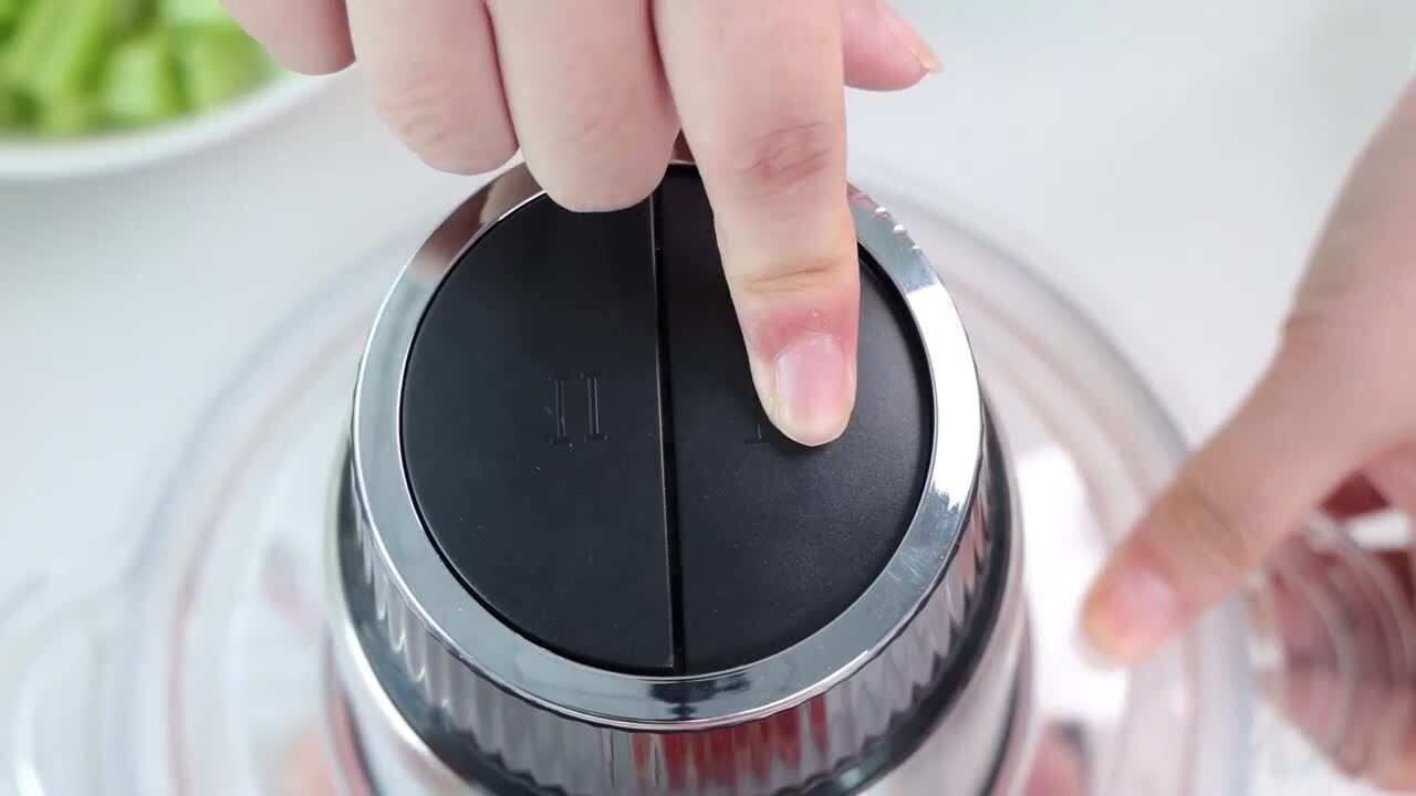 新しい到着 小型【 楽天市場】フードプロセッサー 2L大容量 2種類ボウル & 食器