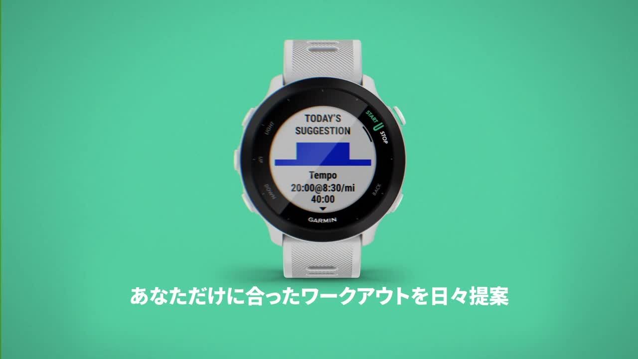 ガーミン　foreathlete55 ForeAthlete 55 Black | スマートウォッチ | Garmin 日本