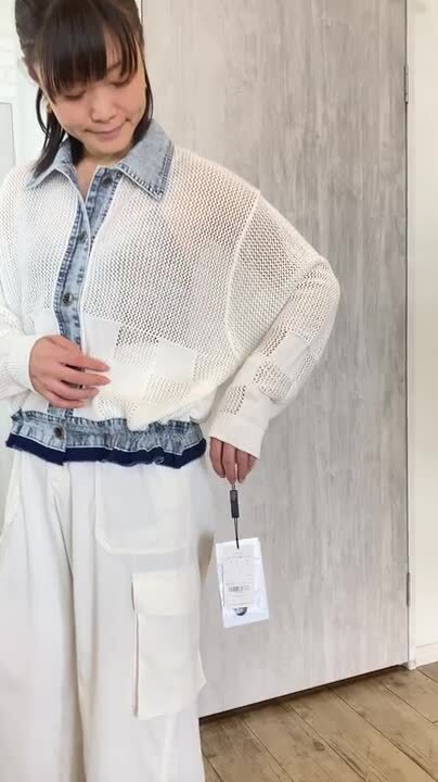 ダブルスタンダード　ニット　新品 ハートインターシャニット（ニット/セーター）｜DOUBLE STANDARD