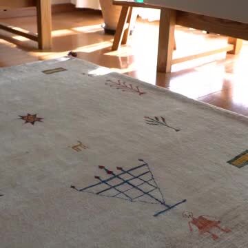 かわいい♡ 世界に1枚のギャッベ 3枚セット