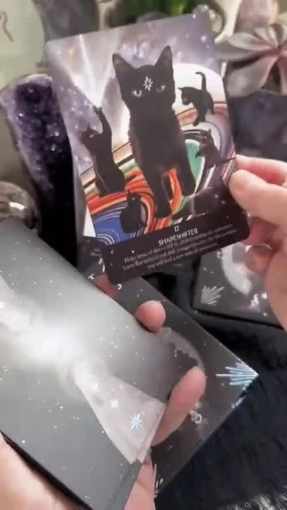 ✨ブラックエッジ✨ファン待望！人気オラクルカードの豪華なブラックバージョン！ 1110-004300.jpg