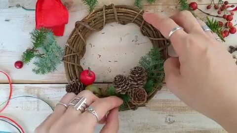 楽天市場】クリスマスリース 手作りキット 子供 ドライフラワー
