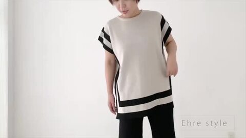 楽天市場】セットアップ レディース 3色 ニット 半袖
