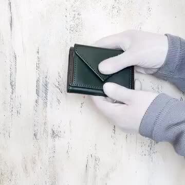 楽天市場】コードバン コンパクト財布 メンズ ミニ財布 【名入れ