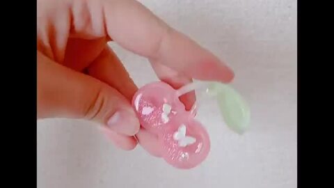 194 ピンクパープル✴ミニバラ✴ちょうちょ✴レジンヘアゴム