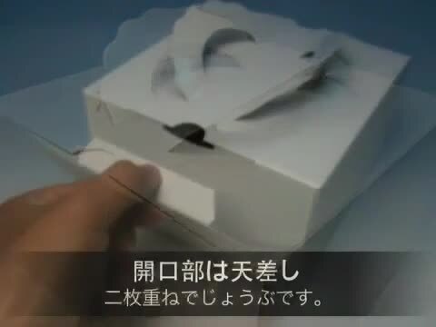 楽天市場】デコ箱 TD 白ム地 6 寸用（100枚）(トレー無し) 212×212