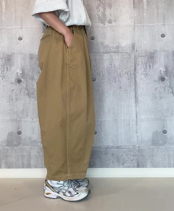 ハーベスティ HARVESTY サーカスパンツ A11709サイズ2 アイボリー CIRCUS PANTS サーカスパンツ A11709 | HARVESTY
