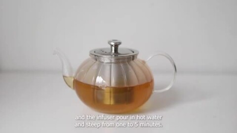 楽天市場】Teabloom 耐熱ガラス製Viennaティーポット （1100ml） 直火