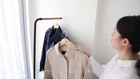 楽天市場】コートハンガー tower スリム おしゃれ 北欧 タワー