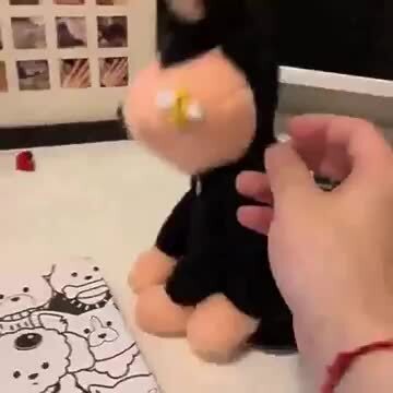 ❤️SALE❤️吠える犬のぬいぐるみ ❤️ 大きな目 リボン付き　可愛いいぬ ❤️SALE❤️吠える犬のぬいぐるみ ❤️ 大きな目 リボン付き