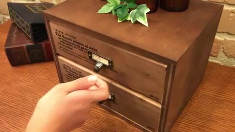 楽天市場】小物の収納におすすめの木製卓上引き出し『 木製2段チェスト