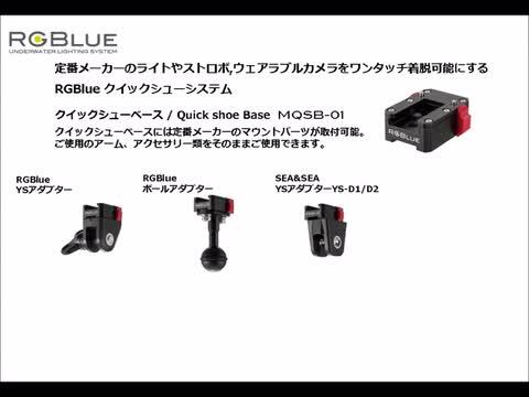 楽天市場】[ RGBlue ] アールジーブルー MQSB-01 クイックシューベース