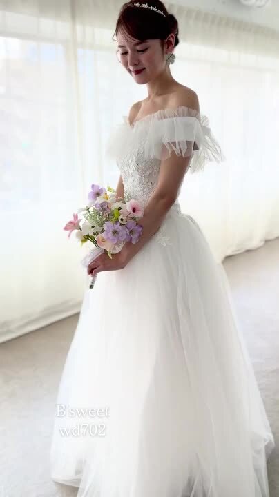 S ウェディングドレス 70s ヴィンテージ ウェディングドレス 結婚式 ドレス Dress