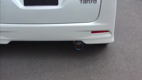 楽天市場】ロッソモデロ GT-8マフラー タントカスタム RS L375S