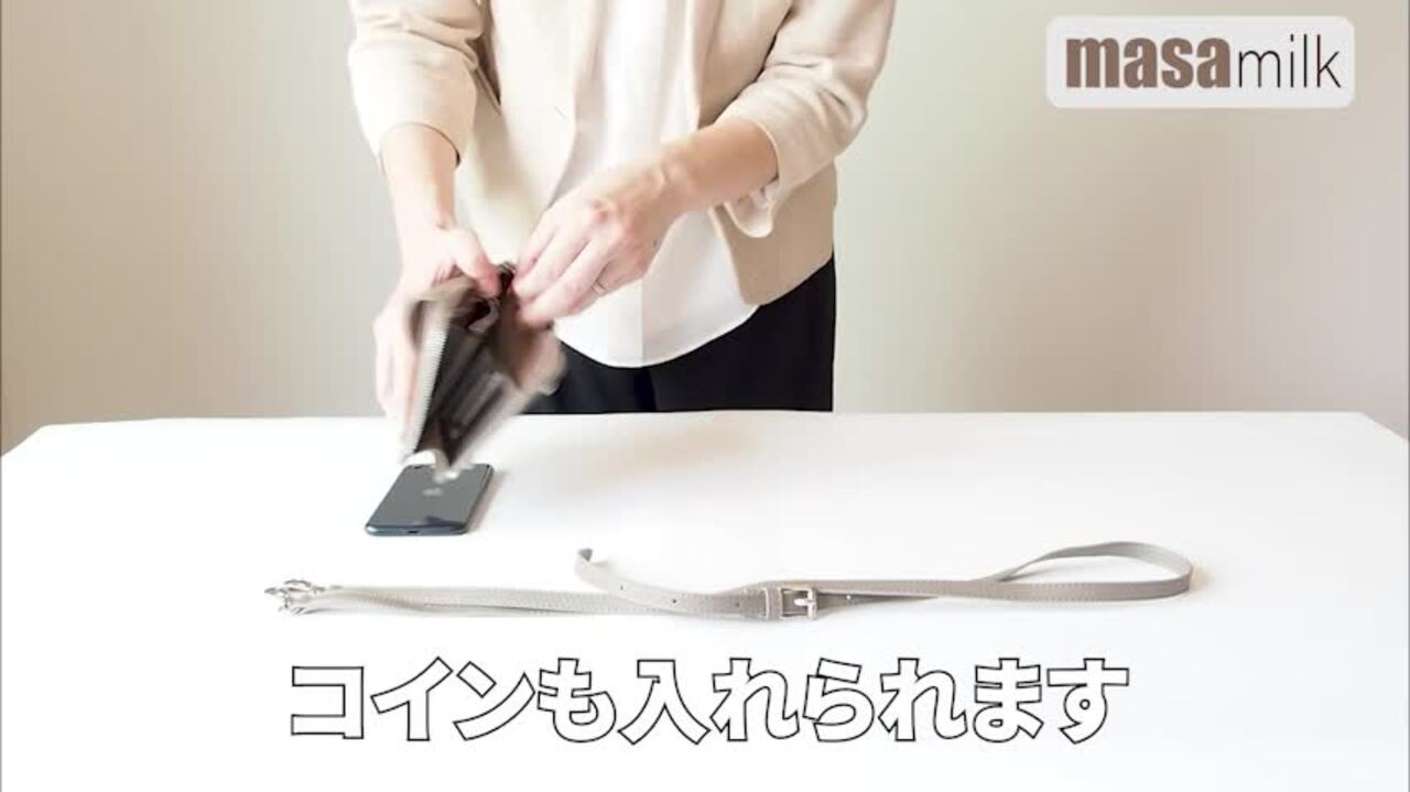 MAX MARA キャメル シルク ショルダー フォンポーチ 楽天市場】本革スマホポーチ スマホショルダー 牛革製 お財布