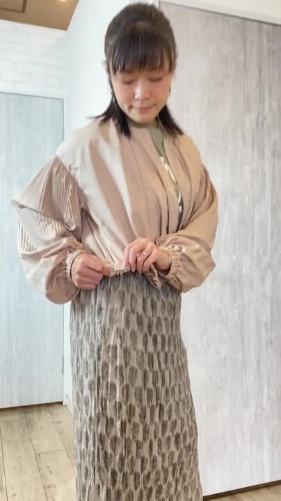 CEaRET from araara(シーレット)プリーツブルゾン 楽天市場】SALE30%OFF【2025春夏新作】CEaRET FROM ara ara