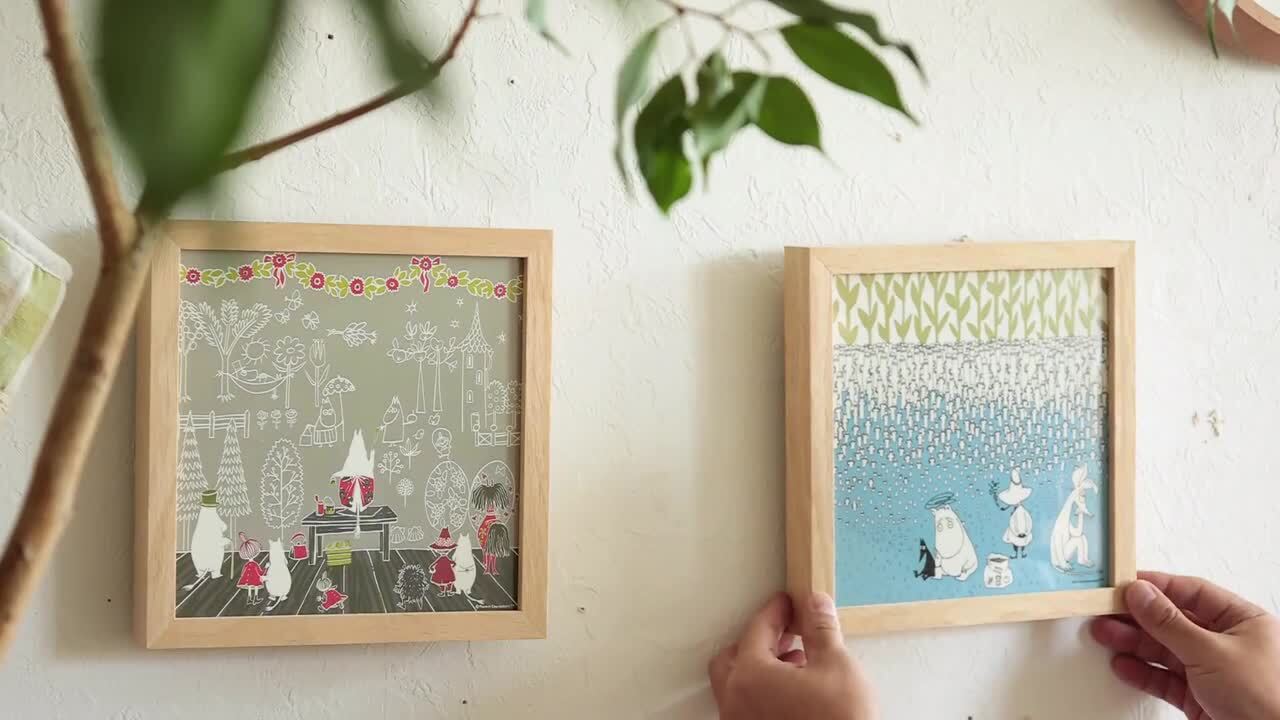 楽天市場】アートポスター MOOMIN NYORONYORONOTANE