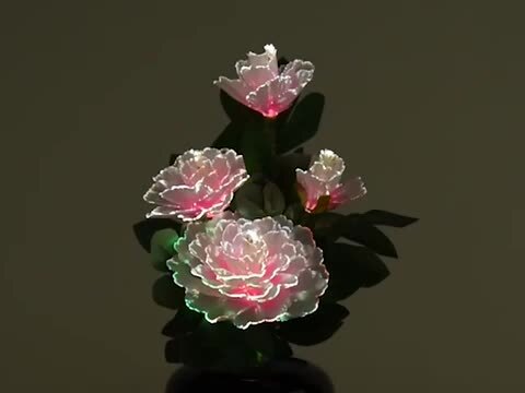 楽天市場】盆提灯 LED グラスファイバー 光る 造花 花 盆 楽天市場】盆提灯 LED グラスファイバー 光る 造花 花 盆