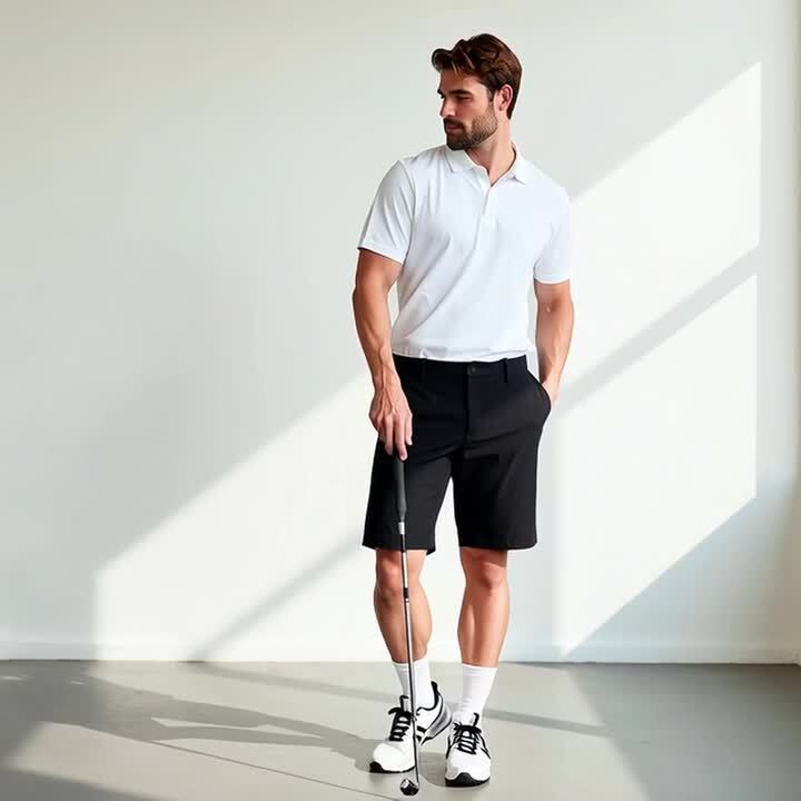 ブリーフィングゴルフハーフパンツ 白✖️黒ライン　XL 楽天市場】【セール20%OFF】【日本正規品】 ブリーフィング