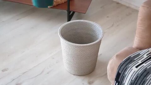 天板タイル　ダストボックス　15L×3　ゴミ箱　ナチュラルカラー　アンティーク 306707.jpg