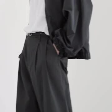 楽天市場】ワイドパンツ メンズ ボトムス ソフトツイル 2タック