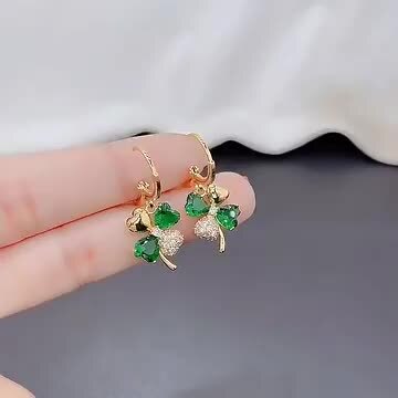 楽天市場】ピアス 四つ葉 クローバーピアス クローバーモチーフ
