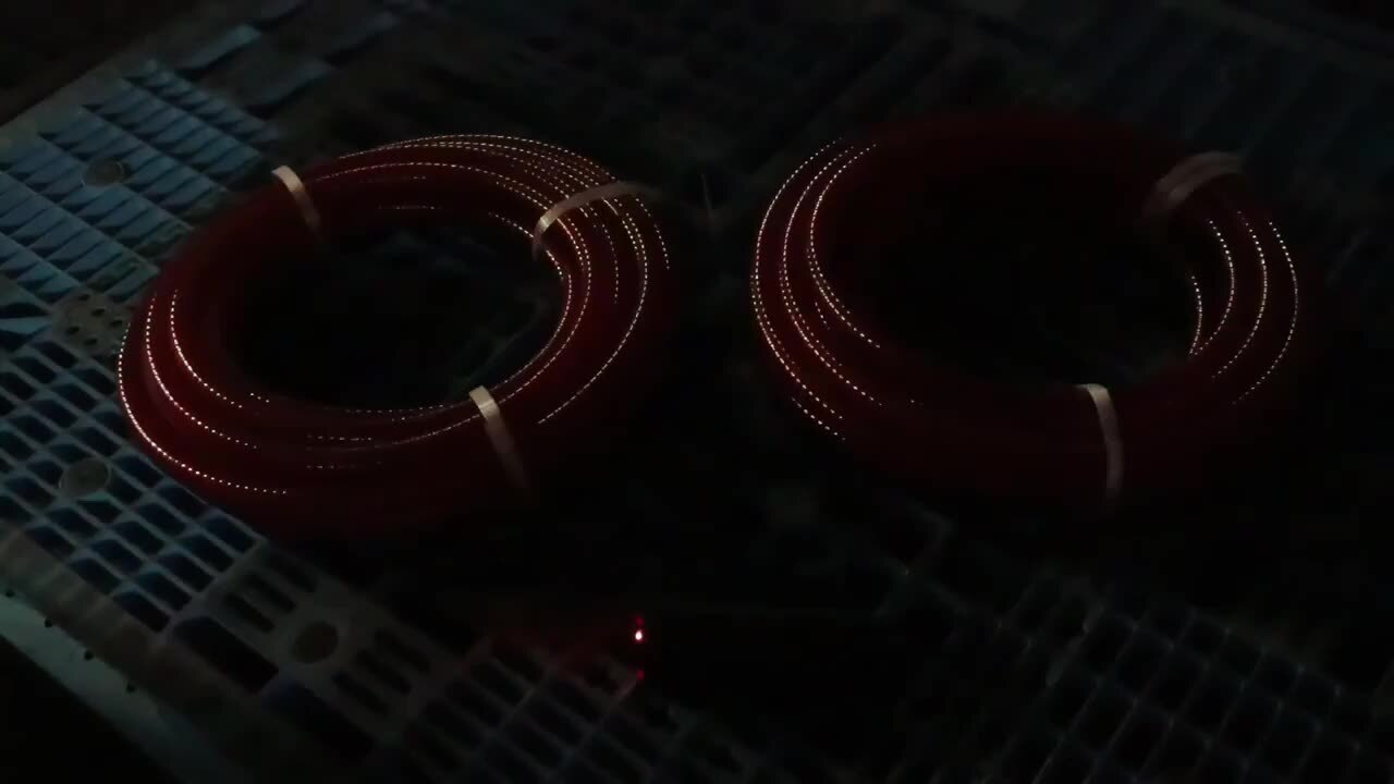 楽天市場】ソーラー式LEDチューブライト 10m×2本