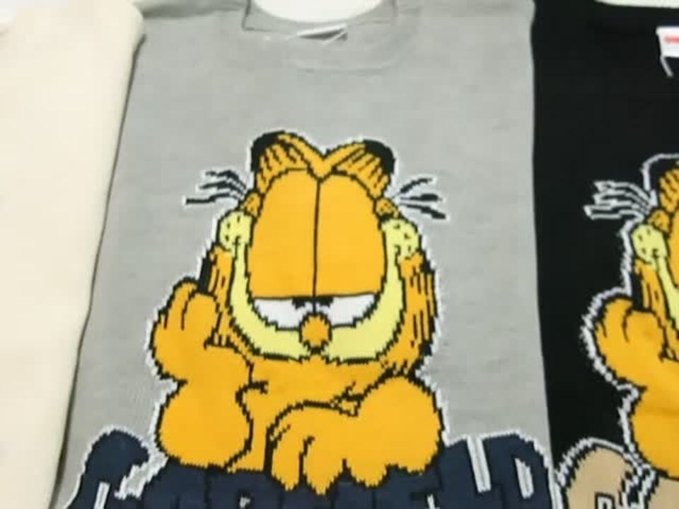 楽天市場】ガーフィールド/GARFIELD キャラクター セーター