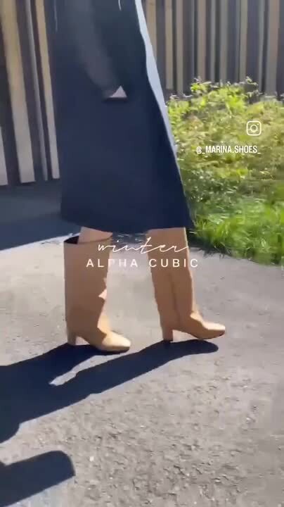 楽天市場】ALPHA CUBIC アルファキュービック 本革 ロングブーツ