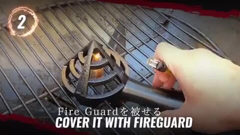 楽天市場】置くだけ着火 Fire Guard BRUTAL BBQ（BRUTALBBQ FireGuard