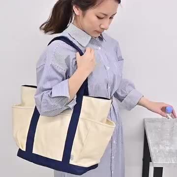 トートバッグ レディース キャンバス 大きめ 帆布バッグ A4 大