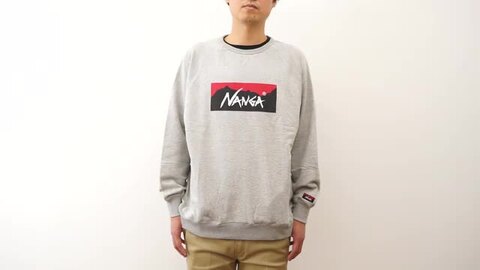 楽天市場】NANGA（ナンガ） ECO HYBRID BOX LOGO SWEATSHIRT エコ