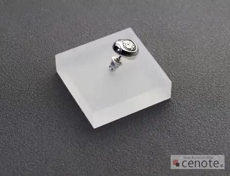 楽天市場】【cenote】シルバー925 ピアス メンズ【z-e0617】達磨