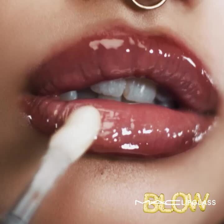 楽天市場】M・A・C LIPGLASS マック リップガラス ブロウ