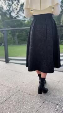 楽天市場】スカート レディース フレアスカート ミモレ丈 フクレ