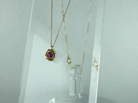 K18(刻印あり)、ルビー　ネックレス 27346r_a_01.jpg