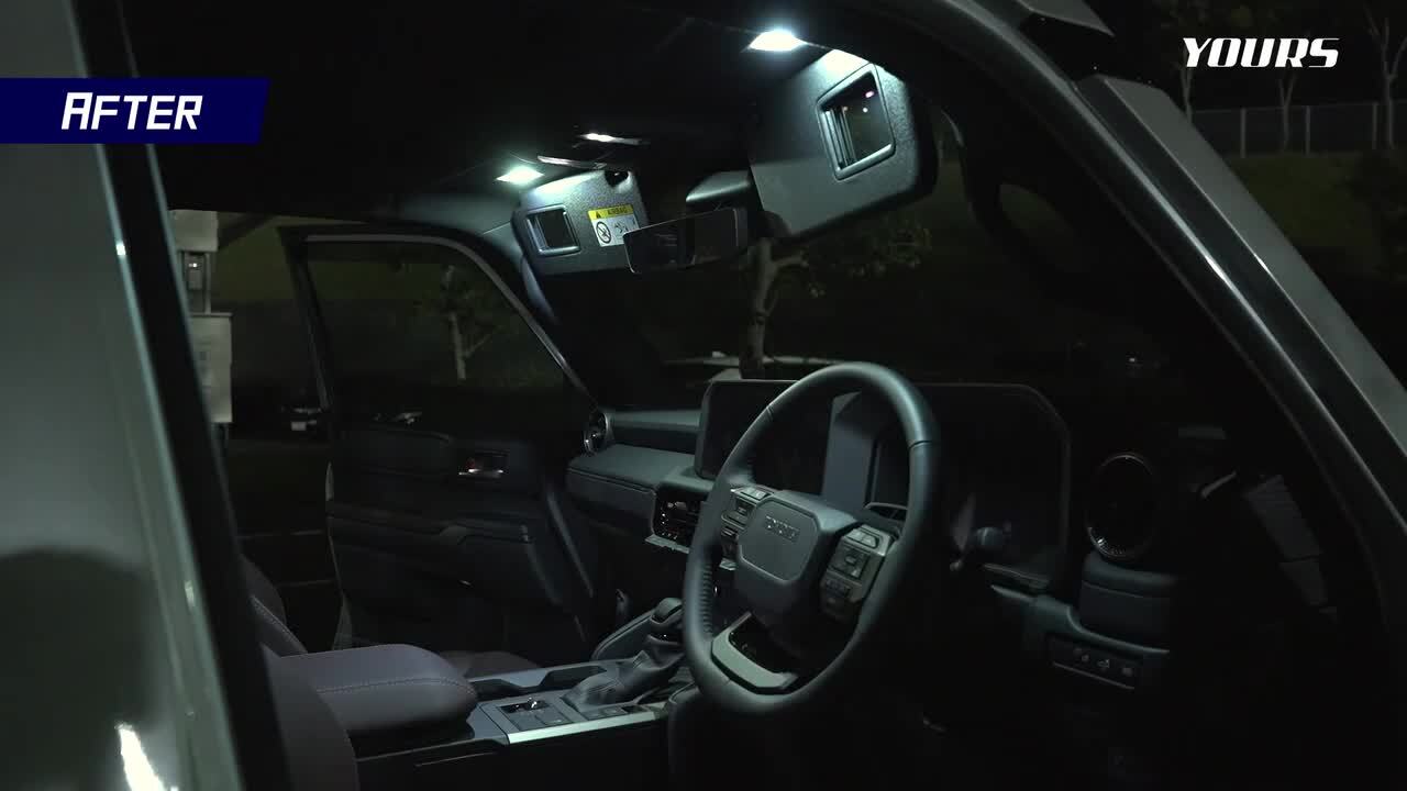 室内灯 Amazon | 車検対応 ランドクルーザー 後期 ZX ランクル LED