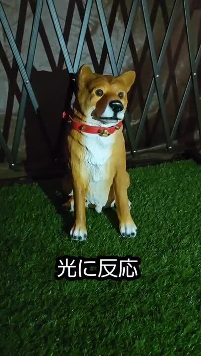 楽天市場】庭 置物 犬 ガーデンオーナメント 吠える ビッグリキ
