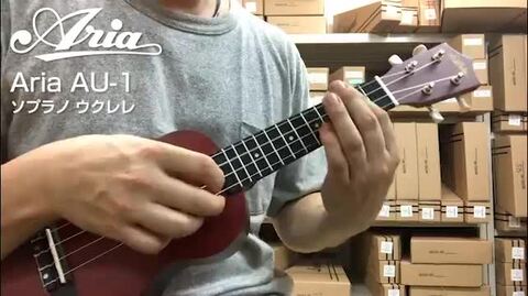 ARIAウクレレ ARIA（楽器） ウクレレ アリア AU-1 ソプラノ 初心者 9点 セット