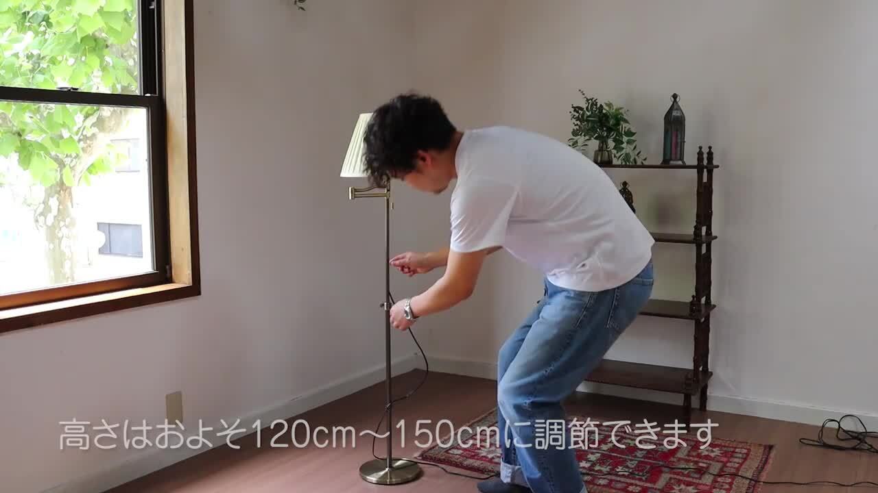 楽天市場】北欧風 アンティーク調 スイングアーム フロア