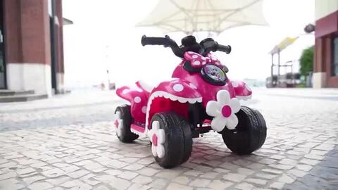 楽天市場】【並行輸入品】 ミニー 車 乗用 電動 自動で走る 玩具